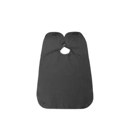 Black Beard Apron Hair Clippings Catcher Grooming Bib ( black, Standard ).