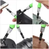 32-in-1 Mini Screwdriver Bits Set with Magnetic Flexible Extension Rod ( default, Standard ).