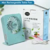 Portable Desk Fan Big Table Fan3 Step Speed Setting Fan Personal Desk Fan Suitable For Office , School & Home Use (Battery Not Include) ( default, Standard ).