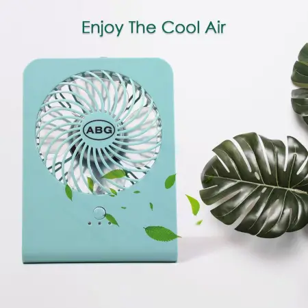 Portable Desk Fan Big Table Fan3 Step Speed Setting Fan Personal Desk Fan Suitable For Office , School & Home Use (Battery Not Include) ( default, Standard ).