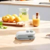 Mini Bag Sealer, 2 in 1 Seal & Cutter Heat Sealers, TYPE-C USB Charging Portable Bag Reseller, Handle Food Sealer, Sealing Machine for Food Storage Plastic Bags Snacks Keep Food Fresh ( defau