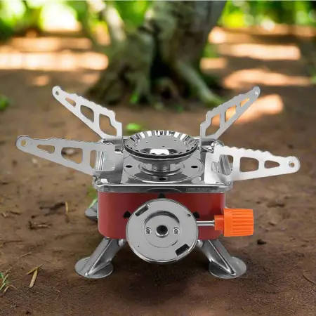Mini Square Camping Stove, 2800W (1 Pc) ( default, Standard ).
