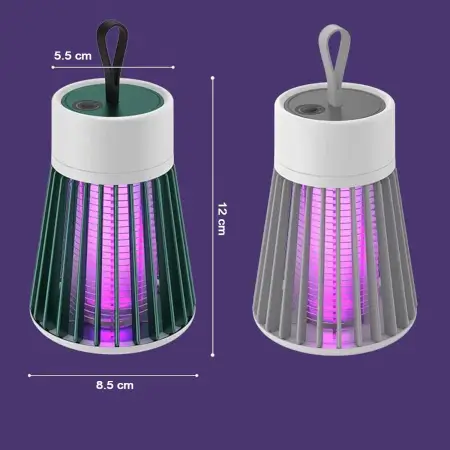 Mosquito Killer Machine Mosquito Killer USB Powered Bug Zapper Mosquito Lamp For Home Electric LED Lamp Mosquito Killer Indoor / Outdoor Mosquito Trap Machine ( red, Standard ).