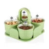 Multipurpose Plastic Storage Container Set: Kitchen Jars, Spices, Cookies ( default, Standard )