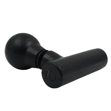 Black Mini Pocket Size Massager, Full Body Massager, Cordless One Button Operation for Body Pain & Relaxation ( black, Standard ).