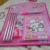 Kids' Stationery Kit: Wooden Pencils, Sharpener, Eraser, Diary (8 Pc Set) ( default, Standard ).