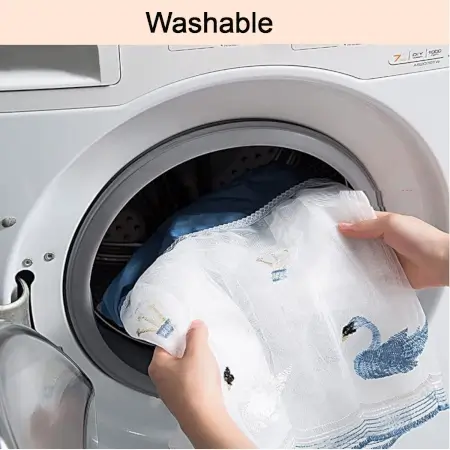 Ac Cover Air Conditioning Dust Cover Folding Designer Ac Cover For Indoor Split Cover Washable Foldable Dustproof Cover ( approximately 1 Ton / Mix Design / 1 Pc) (ac curtain) ( default, Stan
