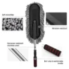 Car Duster, Long Retractable / Soft / Non-Slip / Handle Multipurpose Microfiber Wash Brush Vehicle Interior and Exterior Cleaning Kit with for Car, Boats or Home ( default, Standard ).