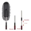 Car Duster, Long Retractable / Soft / Non-Slip / Handle Multipurpose Microfiber Wash Brush Vehicle Interior and Exterior Cleaning Kit with for Car, Boats or Home ( default, Standard ).