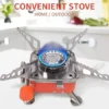 Mini Square Camping Stove, 2800W (1 Pc) ( default, Standard ).