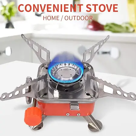 Mini Square Camping Stove, 2800W (1 Pc) ( default, Standard ).