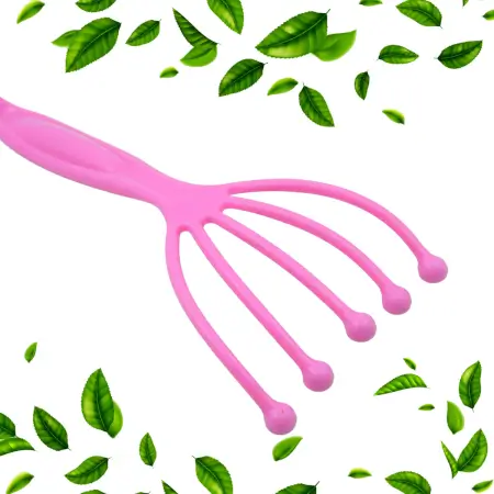 Scalp Massager Handheld Portable Head Massager Deep Relax and Pressure Relief in Office Household and Tour & Father s Day and Mother s Day Gifts for Home Relaxation (1 Pc ) ( default, Standar