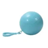 Disposable Raincoat for Kids with Hood and Attachable Round Case, Clear Plastic Raincoats for Emergency, Girls, Boys Disposable Emergency Ball Raincoat For Traveling and Outdoor Activities.